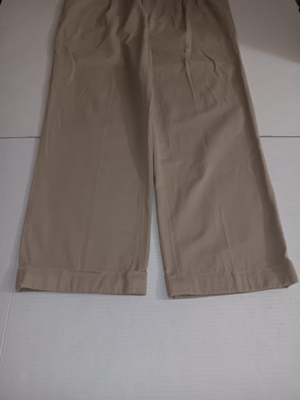 POLO RALPH LAUREN HAMMOND CUFFED HEM KHAKI PANTS - Picture 11 of 13